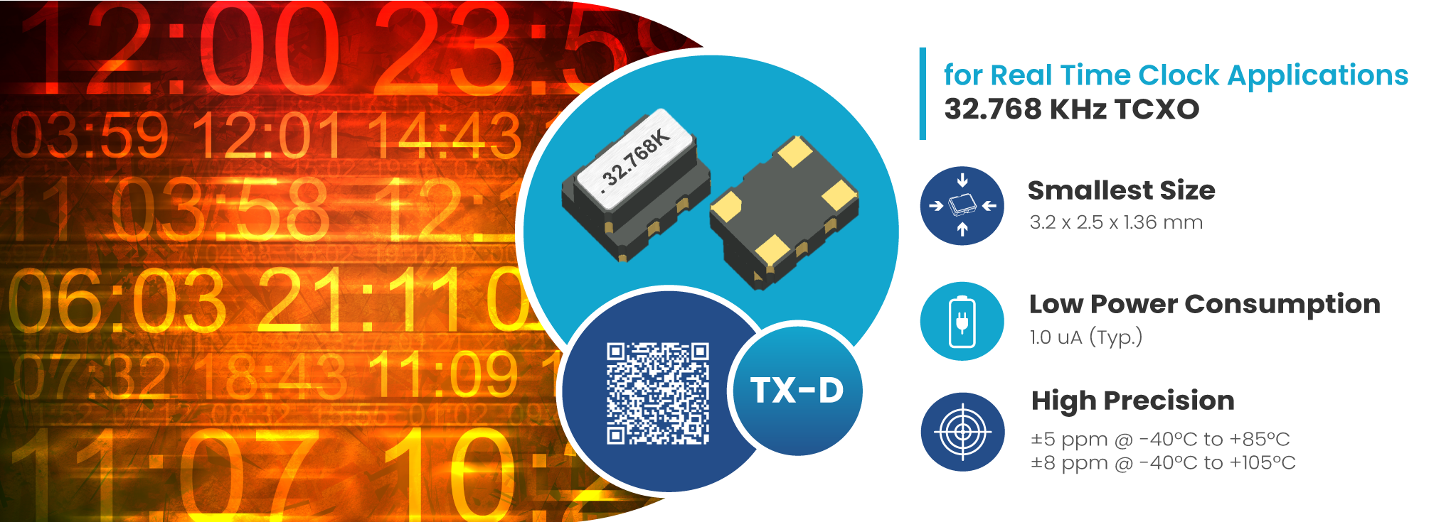 Meet the Future of Real-Time Clocks Taitien’s TX-D